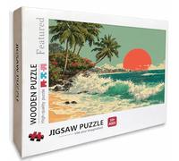 Jigsaw Puzzles 3000 Pieces for Adults Waves, Wooden Jigsaw Puzzles 48x32in, Pieces Parts Fit Together Tightly, for Men Women Elders Seniors, Decompression, Summer Wall Decor, Gifts, (Tree) H-9400