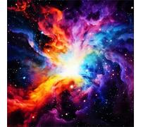 Jigsaw Puzzles 35 Pieces for Adults Colorful Universe Star, Fun Challenging Jigsaws for adults 35 Piece, Puzzle Educational Games for Families, Home Decoration puzzles