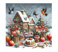 Jigsaw Puzzles 35 Pieces, Jigsaws Cookie House 35 Piece jigsaw puzzles for Adults, Challenge High Difficulty Family Puzzle Game 30x30cm/12x12inch