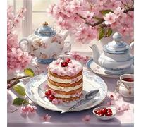 Jigsaw Puzzles 35 Pieces, Jigsaws Flower Muffins 35 Piece jigsaw puzzles for Adults, Challenge High Difficulty Family Puzzle Game 30x30cm/12x12inch