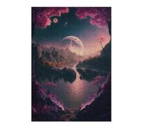 Jigsaw Puzzles 38x26cm/1000pcs Exoplanet Tau Ceti E Puzzle for Adults Brain Teaser Game For Family Fun Unique Birthday And Xmas Gifts 38x26cm/1000pcs
