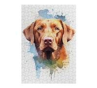 Jigsaw Puzzles 38x26cm/1000pcs for Adults Chesapeake Bay Retriever Jigsaw Puzzle DIY Toys Pattern Assembly Gifts for Friends And Family 38x26cm/1000pcs