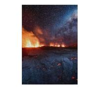 Jigsaw Puzzles 38x26cm/1000pcs for Adults Fire And Sky Jigsaw for Adults Hands-on Game Wall Decoration Unique Birthday And Gifts 38x26cm/1000pcs