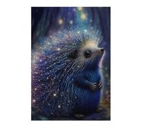 Jigsaw Puzzles 38x26cm/1000pcs for Adults Magical Hedgehog Forest Jigsaw Toy Wall Decor But Fun And Humorous Unique Birthday And Gifts 38x26cm/1000pcs