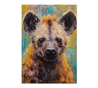 Jigsaw Puzzles 38x26cm/1000pcs for Adults Palette Hyena Painting Jigsaw Puzzle DIY Toys Pattern Assembly Gifts for Friends And Family 38x26cm/1000pcs
