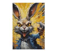 Jigsaw Puzzles 38x26cm/1000pcs for Adults Rabid Rabbit Revolver Puzzles for Adults Toy Wall Decor Enhance Memory Birthday Present, Gifts, 38x26cm/1000pcs