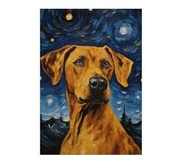 Jigsaw Puzzles 38x26cm/1000pcs for Adults Rhodesian Ridgeback Adult Jigsaw Puzzle Relax Games Precision Cutting Gifts for Friends And Family 38x26cm/1000pcs