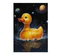 Jigsaw Puzzles 38x26cm/1000pcs for Adults Rubber Duck Space Jigsaw Puzzle DIY Toys Pattern Assembly Gifts for Friends And Family 38x26cm/1000pcs