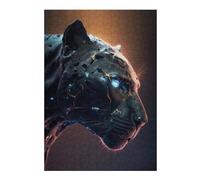 Jigsaw Puzzles 38x26cm/1000pcs for Adults Ther Panther Face Jigsaw Puzzle DIY Toys Pattern Assembly Gifts for Friends And Family 38x26cm/1000pcs