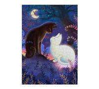 Jigsaw Puzzles 38x26cm/1000pcs for Teenagerss Enchanted Night Puzzle for Adults Relax Games Hand Speed Race Great Gift for Gaming 38x26cm/1000pcs
