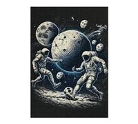 Jigsaw Puzzles 38x26cm/1000pcs for Teenagerss Space Soccer Adventure Jigsaw Puzzle Toy Wall Decor Pattern Assembly Educational Challenge 38x26cm/1000pcs