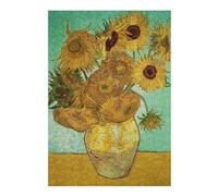 Jigsaw Puzzles 38x26cm/1000pcs for Teenagerss Sunflowers Teenagers Puzzles Hands-on Game Wall Decoration Stress Reduction Gifts 38x26cm/1000pcs