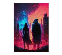 Jigsaw Puzzles 38x26cm/1000pcs Underground Couple Ruler Puzzle for Adults Brain Teaser Game For Family Fun Unique Birthday And Xmas Gifts 38x26cm/1000pcs