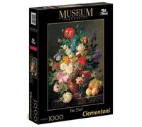 Clementoni Jigsaw Puzzle 1000 pieces, Collection, Museum Collection Bowl of Flowers, Puzzle for Adults 14-99 Years, Made in Italy, 37086