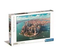 Clementoni Jigsaw Puzzle Collection - Lower Manhattan 2000 Pieces - Puzzle For Adults 14-99 Years, Gift For Men/Women, City, Manhattan, Made In Italy, 32080