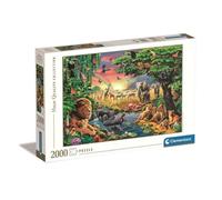 Clementoni Jigsaw Puzzle Collection - The African Gathering 2000 Pieces - Puzzle For Adults Age 14+, Gift For Men/Women, Made In Italy, 32081