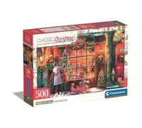 Clementoni Jigsaw Puzzle Cube Old Toy Shop 500 Pieces - Compact Box - Puzzle For Adults 14-99 Years, Gift For Men/Women, Made In Italy, 35567