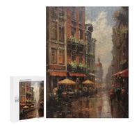 Jigsaw Puzzles 500 PCS Amsterdam Netherlands Teenagers Puzzles Relax Games Difficult Challenge Unique Birthday And Xmas Gifts 500 PCS