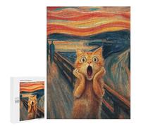 Jigsaw Puzzles 500 PCS Cat's Emotional Journey -1 Jigsaws for Adults Puzzle But Fun And Humorous Every Piece Is Unique - Family Fun & Game Night 500 PCS