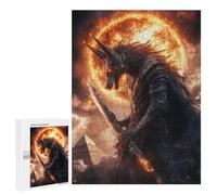 Jigsaw Puzzles 500 PCS Dark Fantasy Monster Artwork Jigsaws for Adults Puzzle But Fun And Humorous Every Piece Is Unique - Family Fun & Game Night 500 PCS