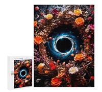 Jigsaw Puzzles 500 PCS Flowered Black Hole Teenagers Puzzles Relax Games Difficult Challenge Unique Birthday And Xmas Gifts 500 PCS
