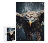Jigsaw Puzzles 500 PCS Flying Eagle in Wild Teenagers Puzzles Relax Games Difficult Challenge Unique Birthday And Xmas Gifts 500 PCS