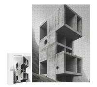 Jigsaw Puzzles 500 PCS for Adults Architecture Minimalism Teenagers Puzzles Hands-on Game Precision Cutting Help The Brain Exercise 500 PCS