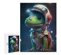 Jigsaw Puzzles 500 PCS for Adults Astronaut Space Dinosaur Teenagers Puzzles Toy Wall Decor Perfect Decoration Challenging To Complete 500 PCS