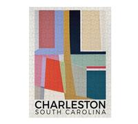 Jigsaw Puzzles 500 PCS for Adults Charleston South Carolina Jigsaws for Adults Brain Teaser Game Birthday Present Gifts for Friends And Family 500 PCS