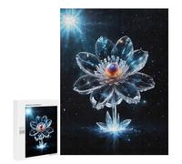 Jigsaw Puzzles 500 PCS for Adults Cosmic Flower Teenagers Puzzles Hands-on Game Precision Cutting Help The Brain Exercise 500 PCS