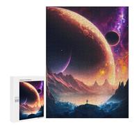 Jigsaw Puzzles 500 PCS for Adults Cosmos Unveiled Landscape Adult Jigsaw Puzzle Toy Wall Decor Analysis And Logic Challenging To Complete 500 PCS