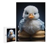 Jigsaw Puzzles 500 PCS for Adults Cute Duckling And Macarons Puzzles for Adults Fun Games Staycation Kill Time for Birthday, Chrismas 500 PCS