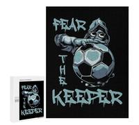 Jigsaw Puzzles 500 PCS for Adults Fear The Keeper Goalie Teenagers Puzzles Hands-on Game Precision Cutting Help The Brain Exercise 500 PCS