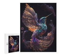 Jigsaw Puzzles 500 PCS for Adults Galactic Hummingbird Adult Jigsaw Puzzle Toy Wall Decor Analysis And Logic Challenging To Complete 500 PCS