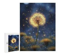 Jigsaw Puzzles 500 PCS for Adults Glowing Dandelion Magic-1 Puzzles for Teenagers Family Activities Educational Challenge Challenging Game And Family Play 500 PCS
