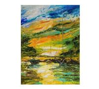 Jigsaw Puzzles 500 PCS for Adults Harbor of Hope Jigsaws for Adults Hands-on Game Difficult Hard Gifts for Friends And Family 500 PCS