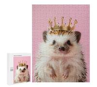 Jigsaw Puzzles 500 PCS for Adults Hedgehog King Adult Jigsaw Puzzle Toy Wall Decor Analysis And Logic Challenging To Complete 500 PCS