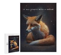 Jigsaw Puzzles 500 PCS for Adults It All Starts With A Dream Teenagers Puzzles Toy Wall Decor Perfect Decoration Challenging To Complete 500 PCS