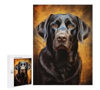 Jigsaw Puzzles 500 PCS for Adults Labrador Retriever Teenagers Puzzles Hands-on Game Precision Cutting Help The Brain Exercise 500 PCS