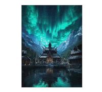 Jigsaw Puzzles 500 PCS for Adults Last Sanctuary of The Boreal Flame Jigsaws for Adults Hands-on Game Difficult Hard Gifts for Friends And Family 500 PCS