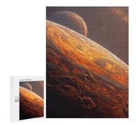 Jigsaw Puzzles 500 PCS for Adults Mars The Red Planet Jigsaws for Adults Puzzle Family Activities Challenging To Complete Learning Educational Toys 500 PCS