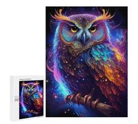 Jigsaw Puzzles 500 PCS for Adults Nebula Owl V2 Puzzles for Adults Fun Games Staycation Kill Time for Birthday, Chrismas 500 PCS
