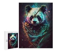 Jigsaw Puzzles 500 PCS for Adults Panda Incredible Teenagers Puzzles Hands-on Game Precision Cutting Help The Brain Exercise 500 PCS