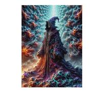 Jigsaw Puzzles 500 PCS for Adults Quantum Enchanter Adult Jigsaw Toy Wall Decor Difficult Challenge Great Gift for Gaming 500 PCS