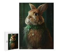 Jigsaw Puzzles 500 PCS for Adults Royal Bunny Portrait-3 Adult Jigsaw Puzzle Toy Wall Decor Analysis And Logic Challenging To Complete 500 PCS