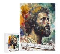 Jigsaw Puzzles 500 PCS for Adults Saint John The Apostle Teenagers Puzzles Toy Wall Decor Perfect Decoration Challenging To Complete 500 PCS