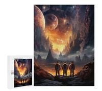 Jigsaw Puzzles 500 PCS for Adults Space Explore Adventure Puzzles for Adults Fun Games Staycation Kill Time for Birthday, Chrismas 500 PCS