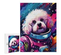 Jigsaw Puzzles 500 PCS for Adults Space Pooch Adventure -8 Puzzles for Teenagers Family Activities Educational Challenge Challenging Game And Family Play 500 PCS