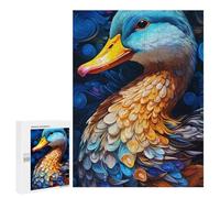 Jigsaw Puzzles 500 PCS for Teenagers Colorful Duck Art Print Jigsaw Puzzles for Adults Enhance Memory Parent-child Interaction Toy Intellectual Game 500 PCS