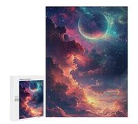 Jigsaw Puzzles 500 PCS for Teenagers Cosmic Sky Dream Jigsaws for Adults Puzzle Enhance Memory Educational Challenge Stress Reduction Gifts 500 PCS